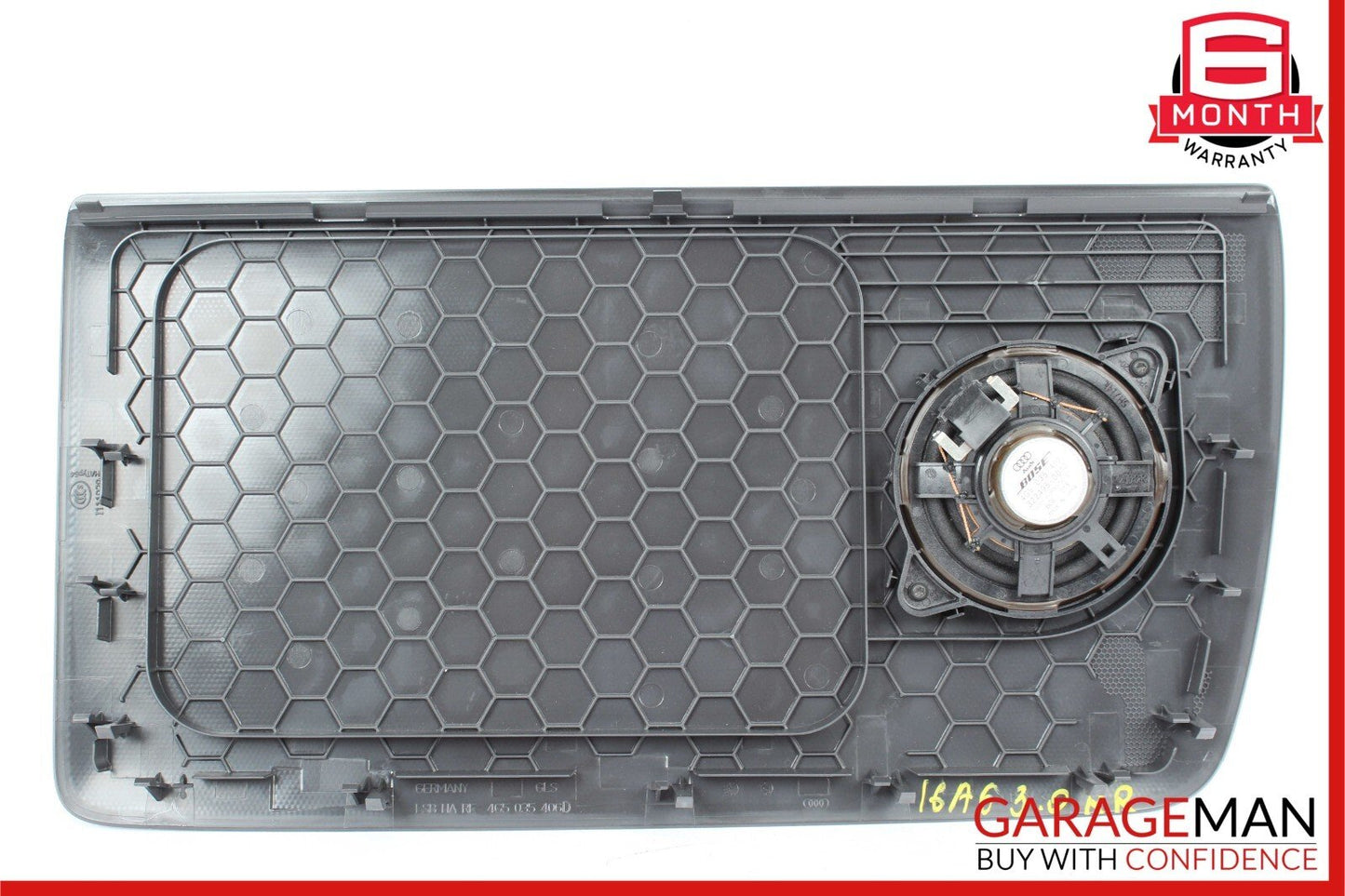 12-18 Audi A6 S6 Rear Right Side Speaker Trim Grille Cover w/Speaker OEM
