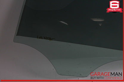 10-16 Mercedes W212 E350 E550 Rear Left Driver Side Door Window Glass OEM