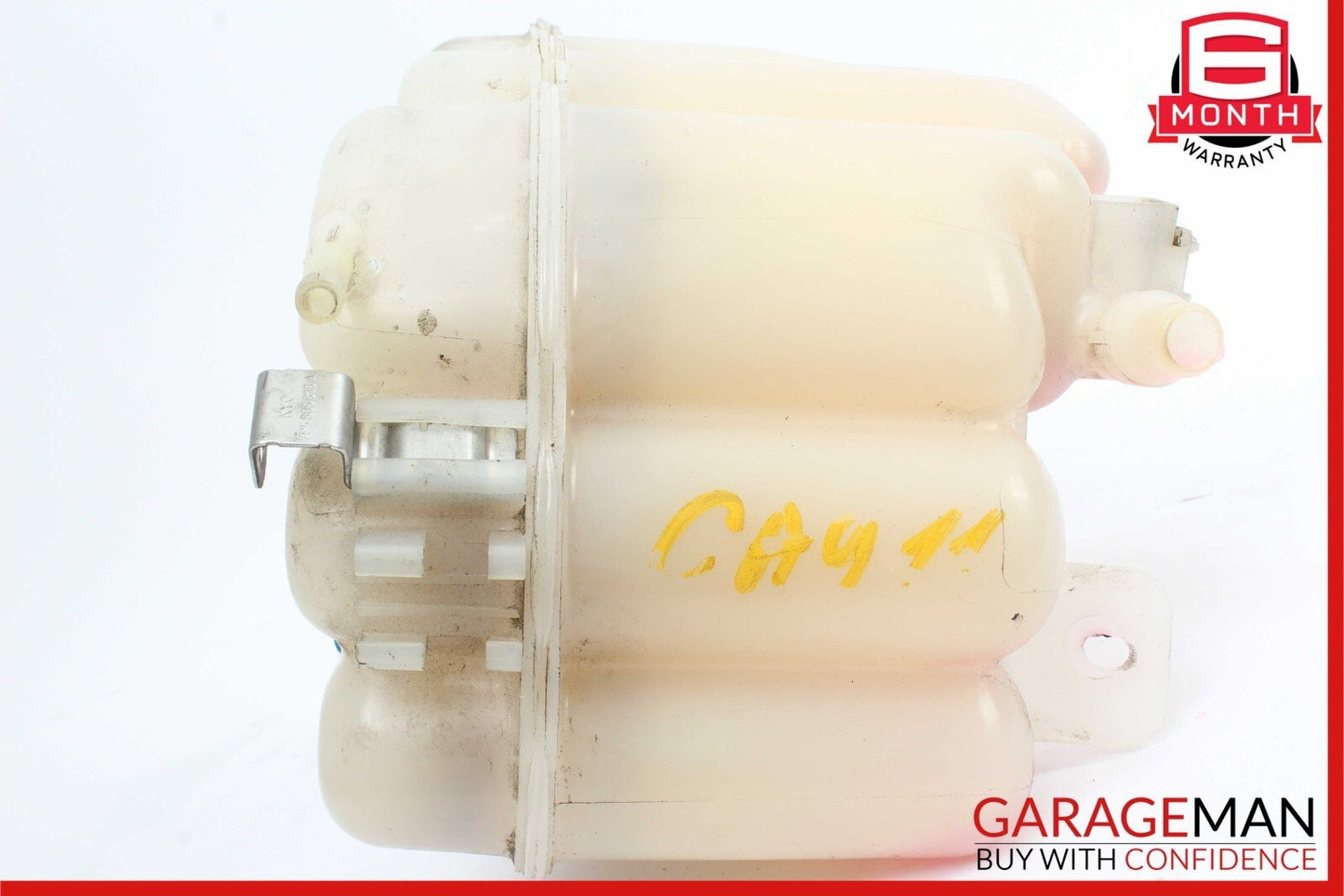 11-17 Porsche Cayenne 958 S Radiator Coolant Overflow Expansion Bottle Tank OEM