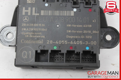 08-18 Mercedes GLK350 CLS550 C300 E550 Rear Right Side Door Control Module Unit