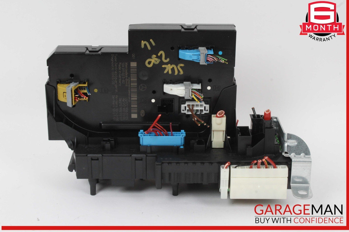 12-16 Mercedes R172 SLK250 SLK350 Rear Fuse Relay Box Module 1729060105 OEM