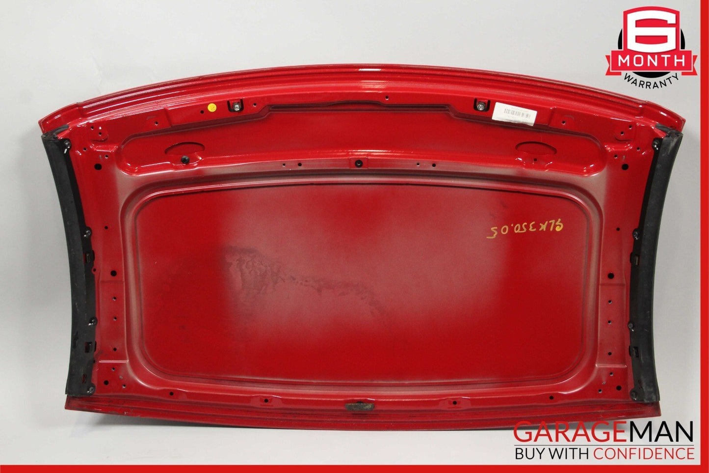 05-11 Mercedes R171 SLK280 SLK350 Convertible Hard Top Roof Folding Panel Red