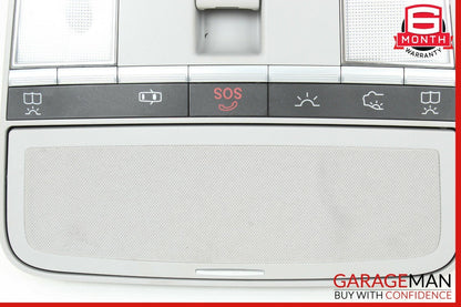 07-09 Mercedes W221 S550 Overhead Dome Light Sunroof Control Gray OEM