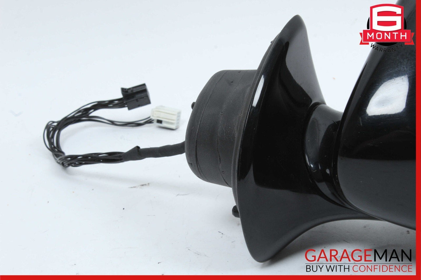 07-09 Mercedes W211 E63 AMG Left Driver Side Rear View Door Mirror Black OEM
