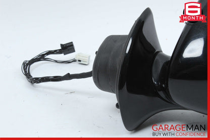 07-09 Mercedes W211 E63 AMG Left Driver Side Rear View Door Mirror Black OEM