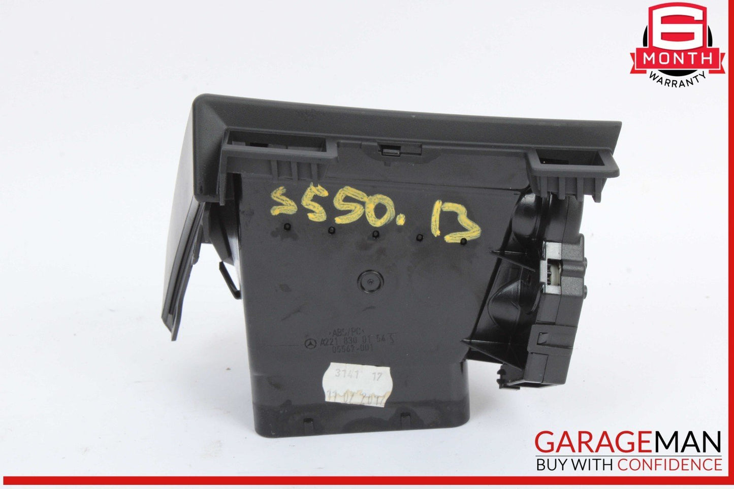 07-14 Mercedes W221 S550 Front Left Side Dash AC A/C Air Vent Trim Grille OEM