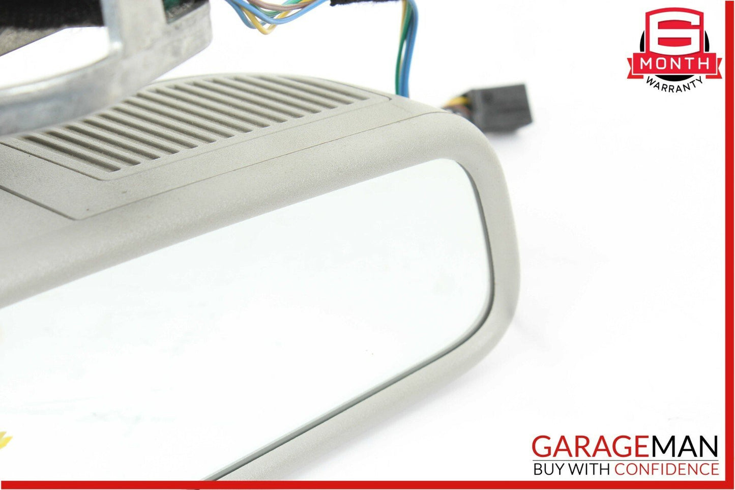 07-09 Mercedes W221 S550 S600 Interior Top Upper Rear View Mirror Gray