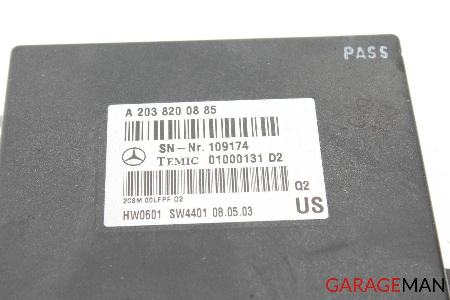 00-02 Mercedes W208 CLK320 CLK55 AMG Communication Voice Control Module Unit OEM