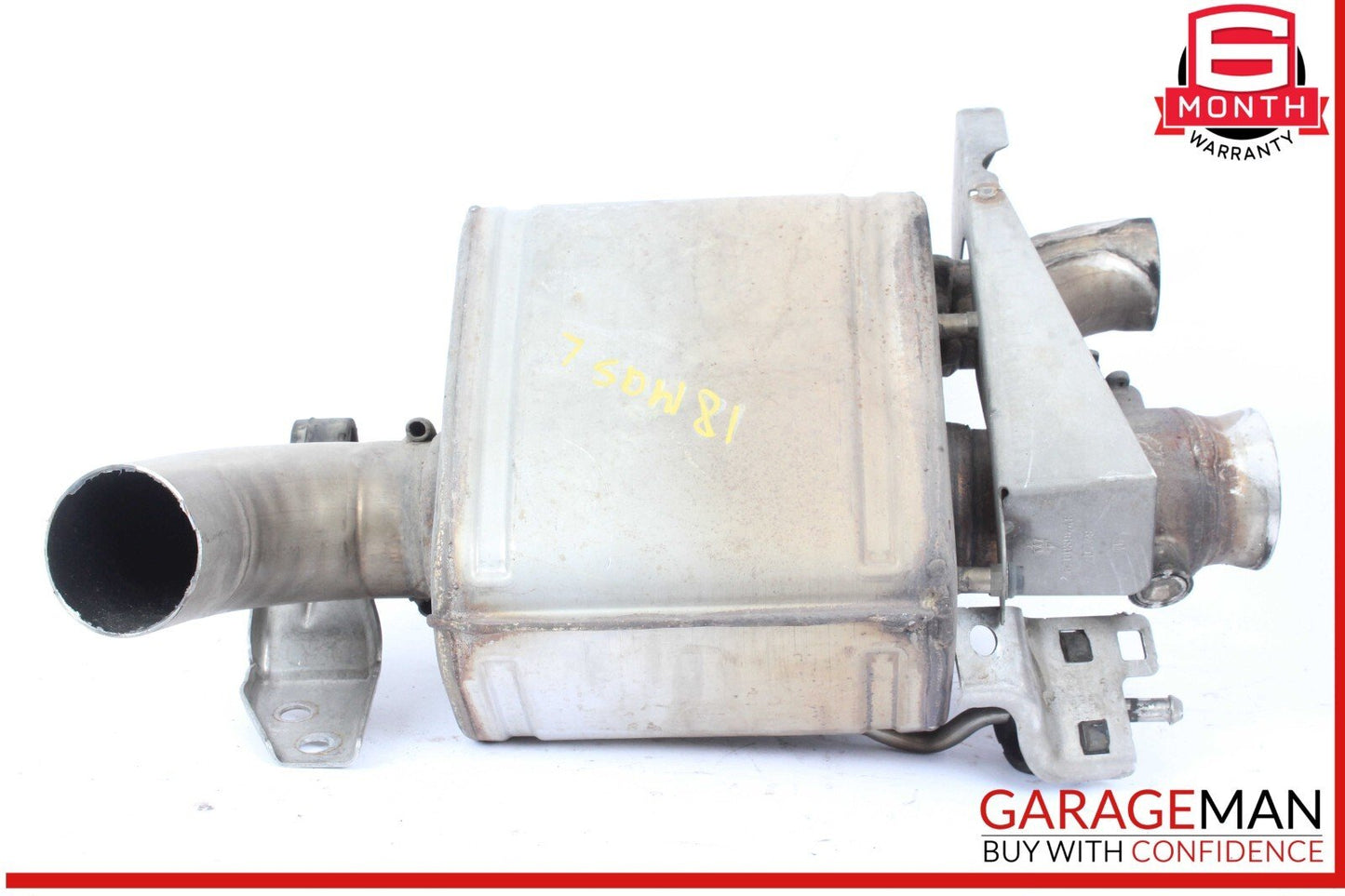 17-20 Maserati Levante Rear Right & Left Muffler Exhaust Silencer Pipe Baffle