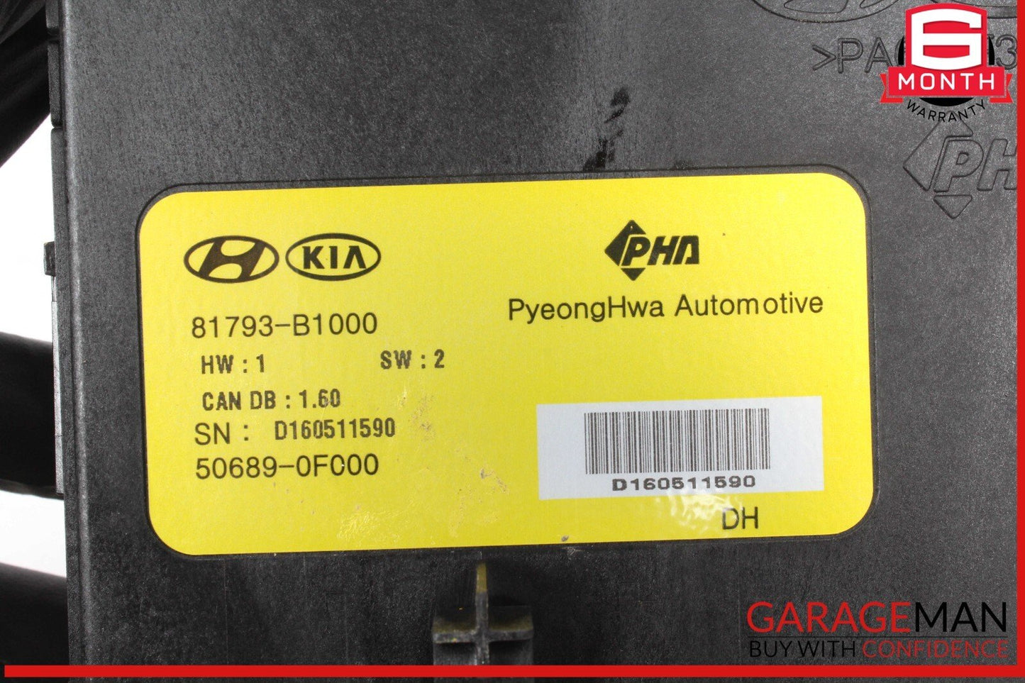 15-20 Hyundai Genesis G80 Power Liftgate Control Module 81793-B1000 OEM