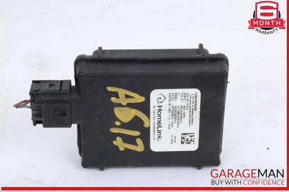 12-18 Audi A6 A7 Q5 SQ5 Garage Door Homelink Control Module Unit 4G0907410A OEM