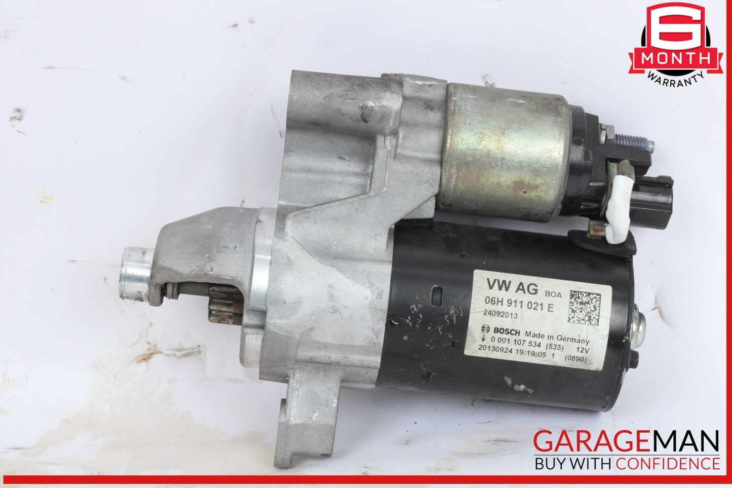 13-17 Audi A6 A5 A4 Q5 Engine Starter Motor Bosch 12V 06H911021E OEM