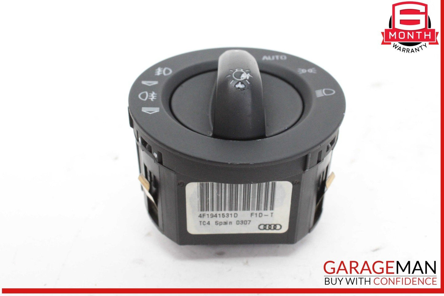 07-15 Audi Q7 Front Left Driver Side Headlight Fog Light Control Switch OEM