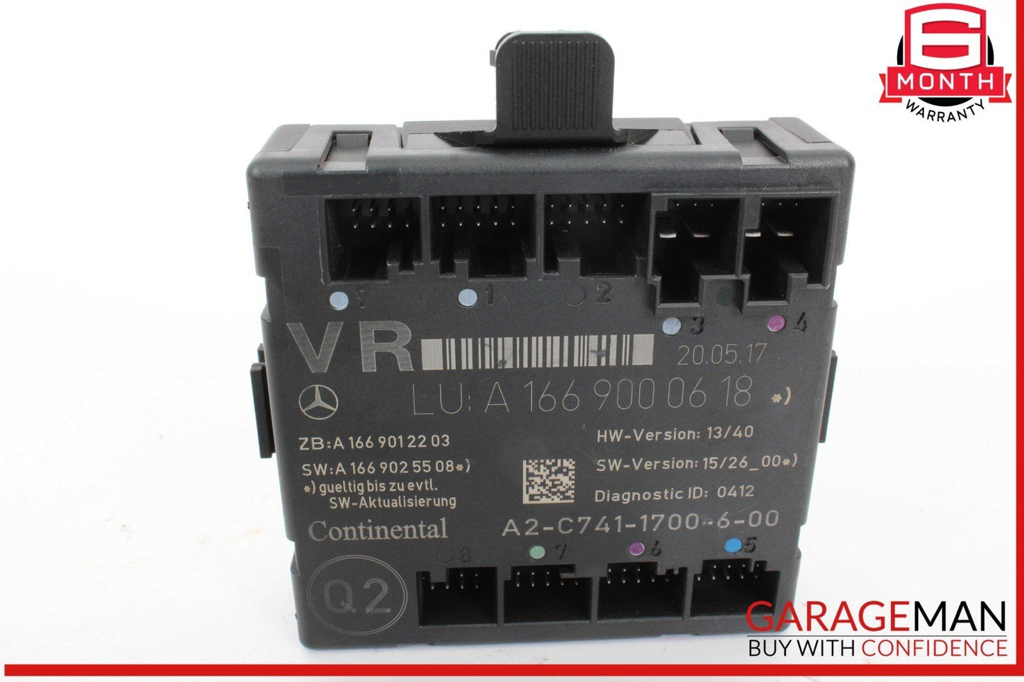 12-20 Mercedes W117 CLA250 CLA45 AMG ML350 Front Right Side Door Control Module