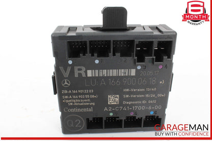 12-20 Mercedes W117 CLA250 CLA45 AMG ML350 Front Right Side Door Control Module