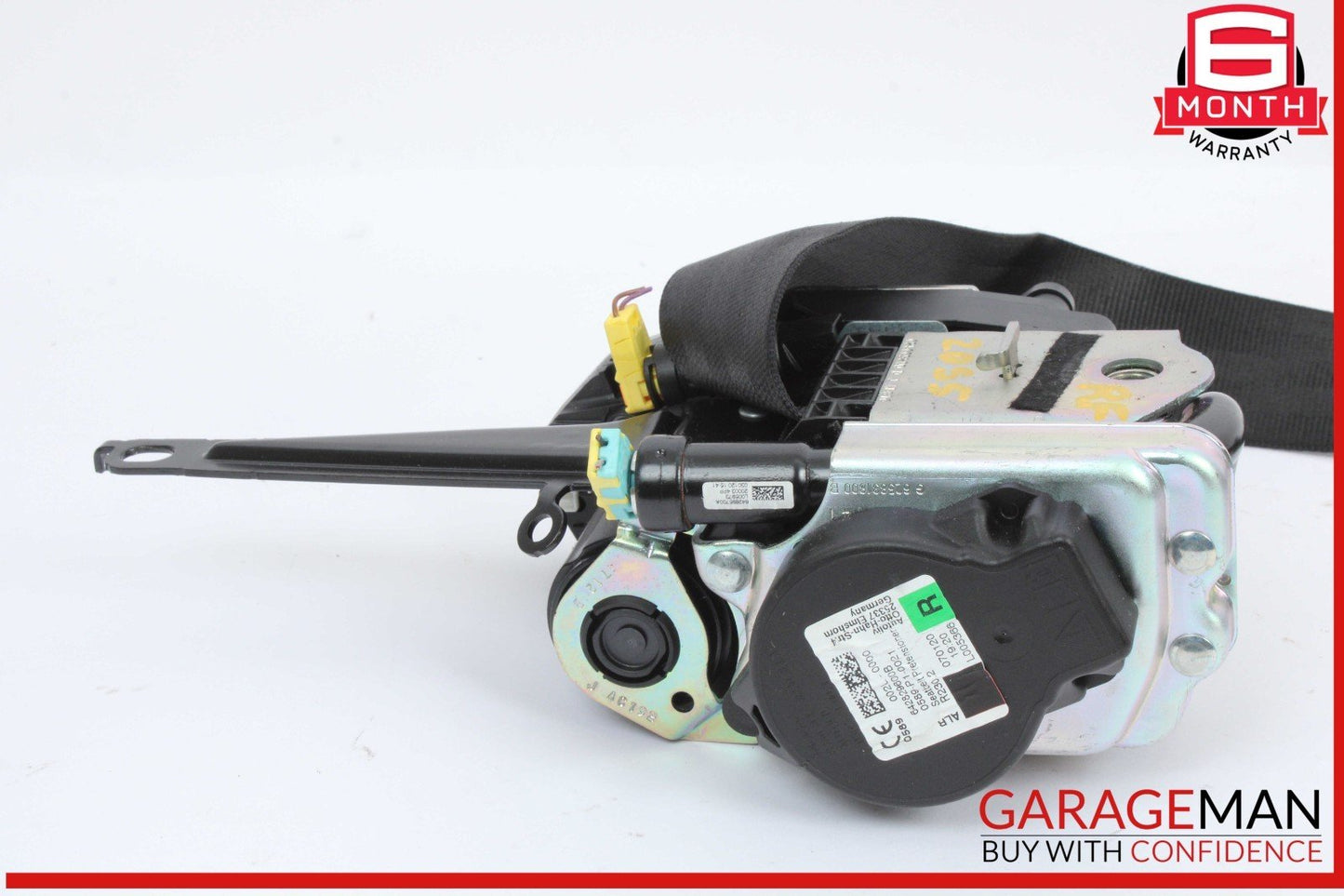 17-24 Audi S5 RS5 A5 Quattro Front Right Side Seat Belt Seatbelt Black OEM