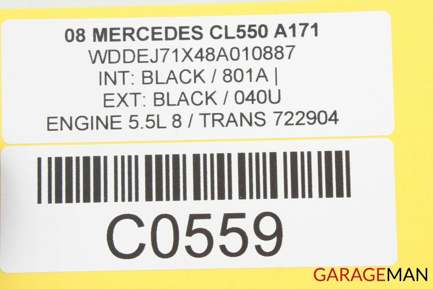 07-13 Mercedes W216 CL550 Trunk Lid Lift Hydraulic Pump Motor Cylinder w/ Case