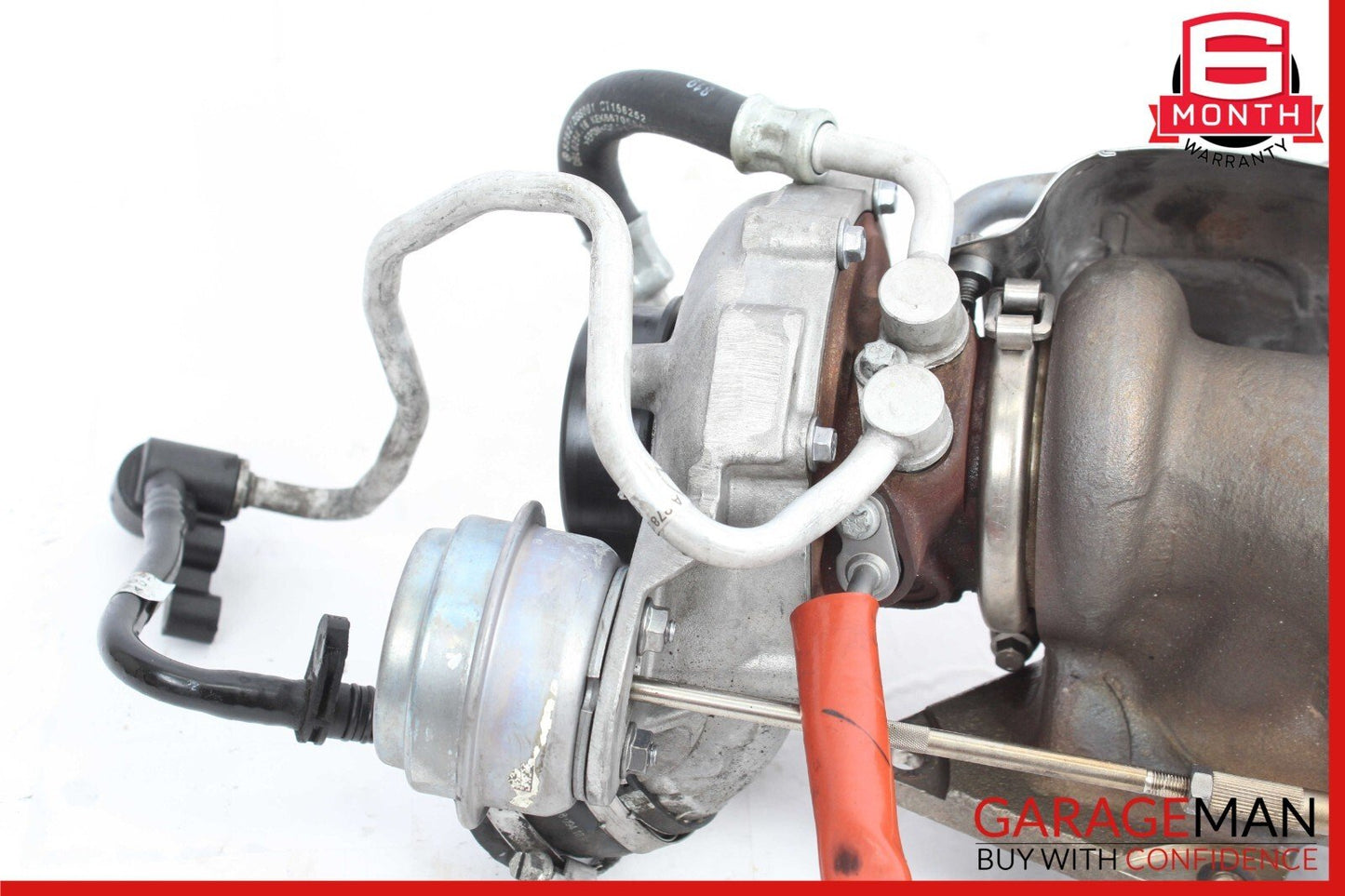 11-16 Mercedes CL550 GL450 4.7L Right Turbocharger Turbo Charger Manifold Assy