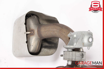 11-14 Porsche Cayenne 958 4.8L Rear Complete Exhaust Muffler Tips Pipe Assembly