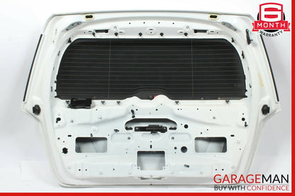 07-12 Mercedes X164 GL450 Rear Trunk Lid Tailgate Hatch Shell Glass Panel White