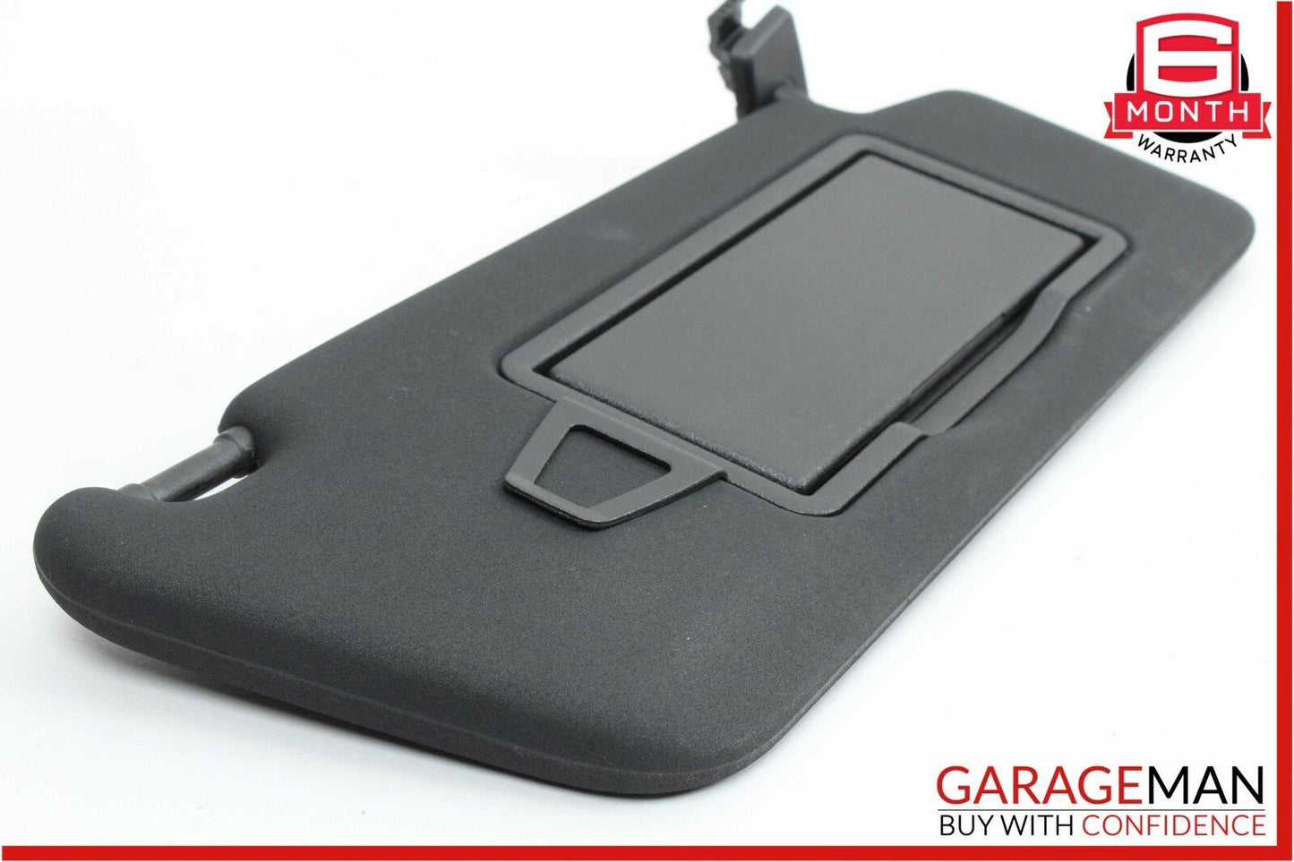 08-14 Mercedes W204 C250 Front Right Sun Visor Sunvisor Shade Cover Black