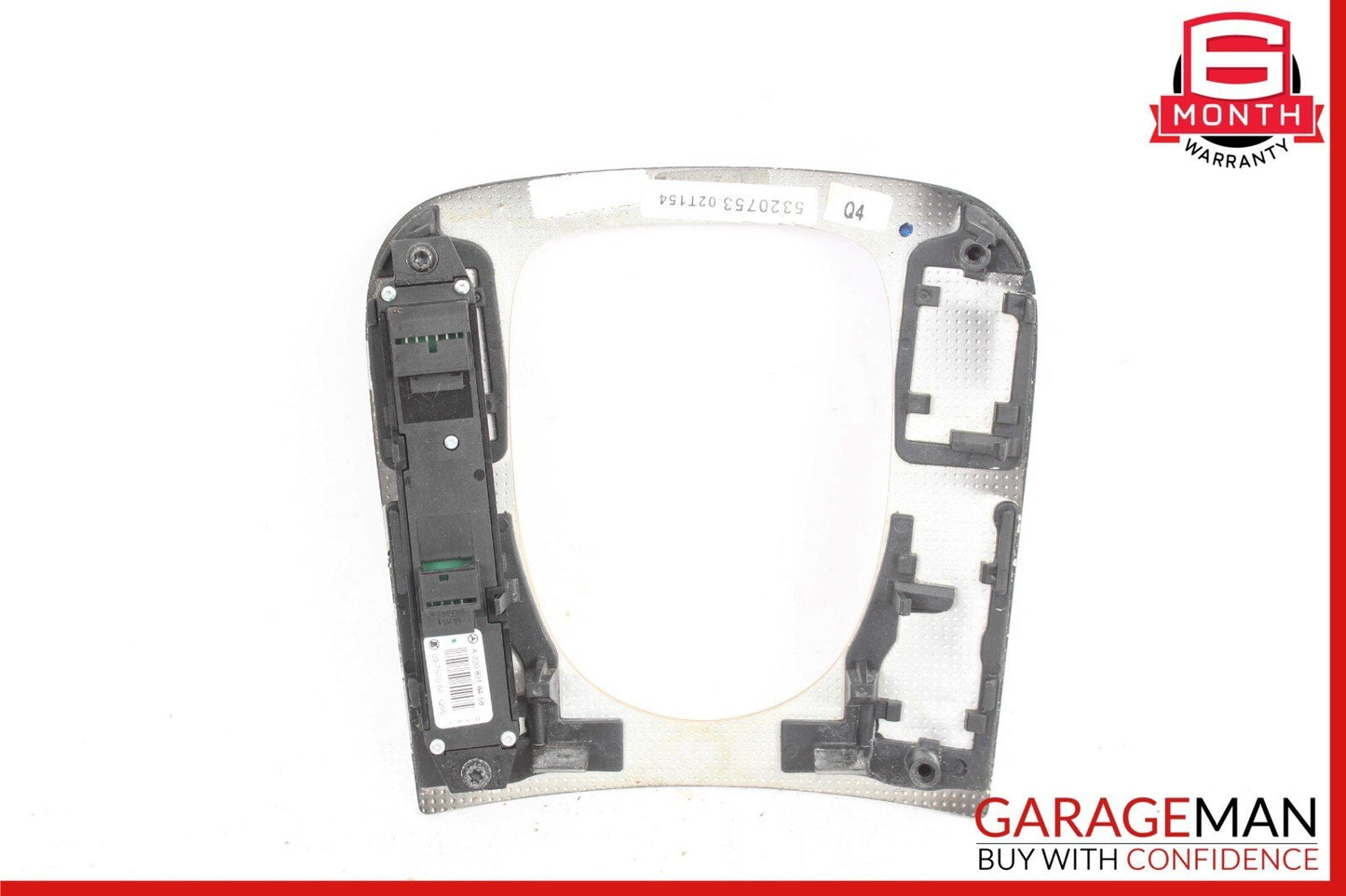 03-06 Mercedes W220 S55 AMG S500 Center Console Shift Shifter Trim Bezel Wood