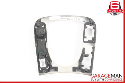03-06 Mercedes W220 S55 AMG S500 Center Console Shift Shifter Trim Bezel Wood