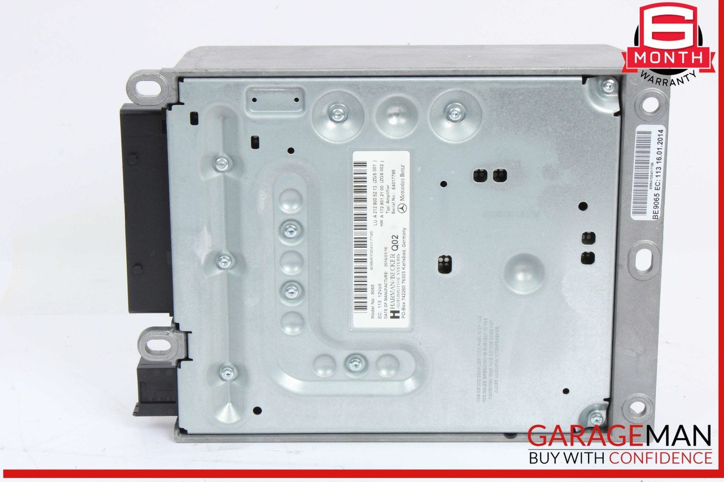 08-17 Mercedes W212 E350 4MATIC Amplifier Amp Harman Becker 2129005213 OEM