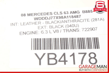03-12 Mercedes W219 CLS63 CLS550 Front Left Seat Adjustment Control Module OEM