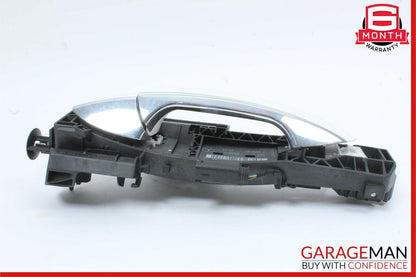 12-14 Mercedes W204 C250 Rear Left Side Keyless Go Exterior Door Handle White