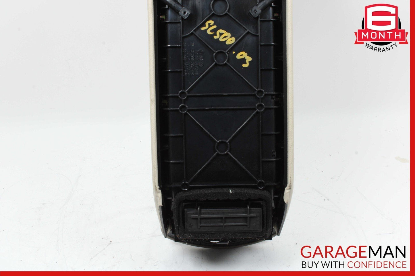 03-06 Mercedes-Benz SL500 R230 Front Center Console Armrest Storage Box 2306800050