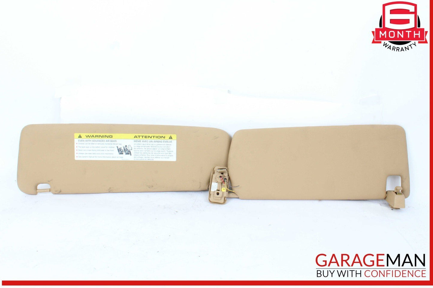 11-18 Porsche Cayenne S 958 Front Right Side Sun Visor Shade Cover OEM