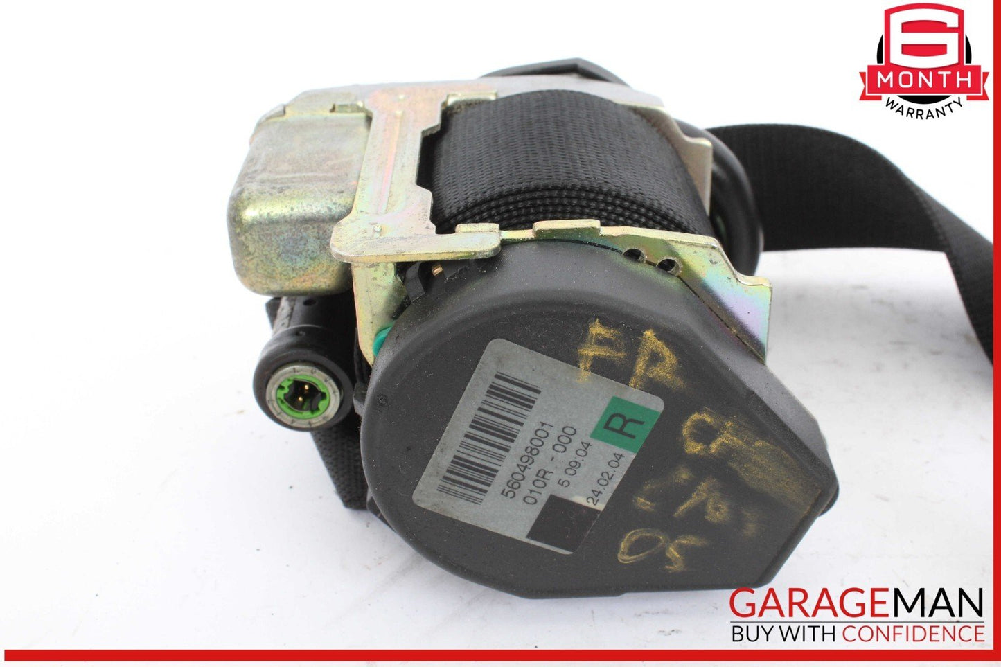 04-08 Chrysler Crossfire Front Right Passenger Side Seat Belt Seatbelt Retractor OEM