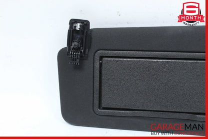 08-14 Mercedes W204 C250 Front Right Passenger Sun Visor Sunvisor Shade Black