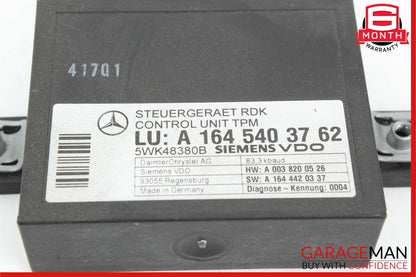 06-13 Mercedes W251 R350 CLS550 E350 E550 TPMS Tire Pressure Control Module Unit
