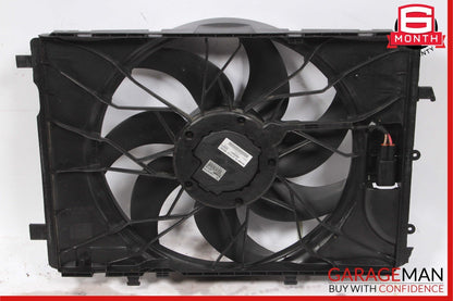 08-18 Mercedes SLK350 C350 CLS400 Engine Cooling Fan Shroud Motor Assembly