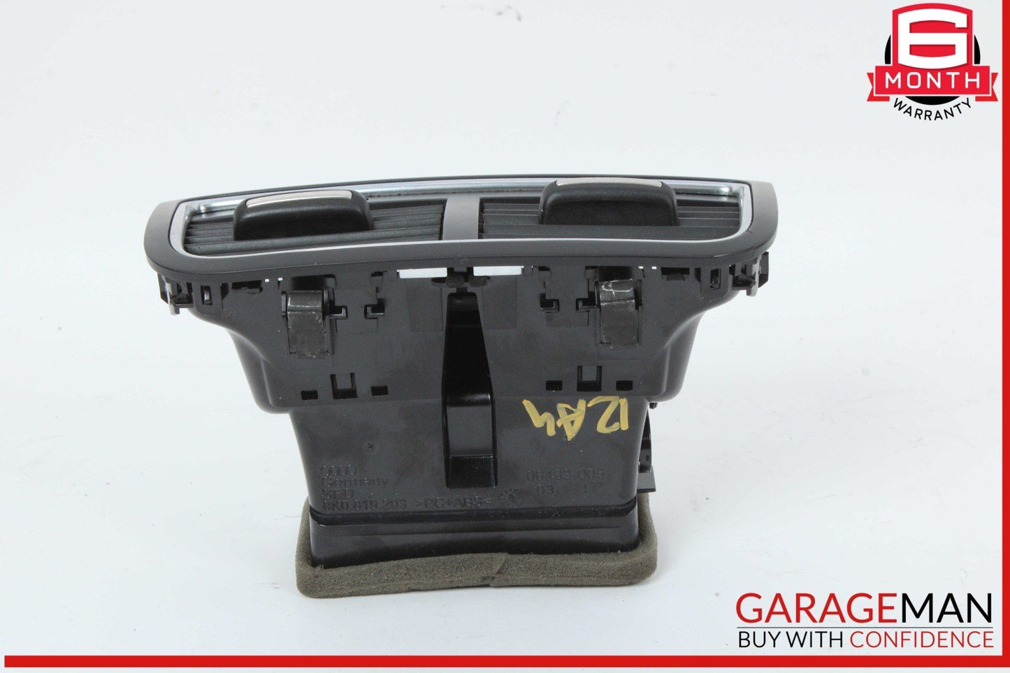 09-16 Audi A4 A5 Rear Center Console Air Vent Trim Grill Grille Panel Cover Assy