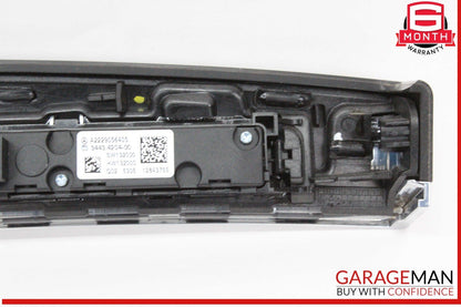 14-17 Mercedes W222 S550 S600 Front Dash Wood Panel w/ Park Assist Switch OEM