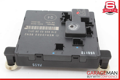 06-11 Mercedes W219 CLS500 CLS63 AMG Rear Right Passenger Door Control Module
