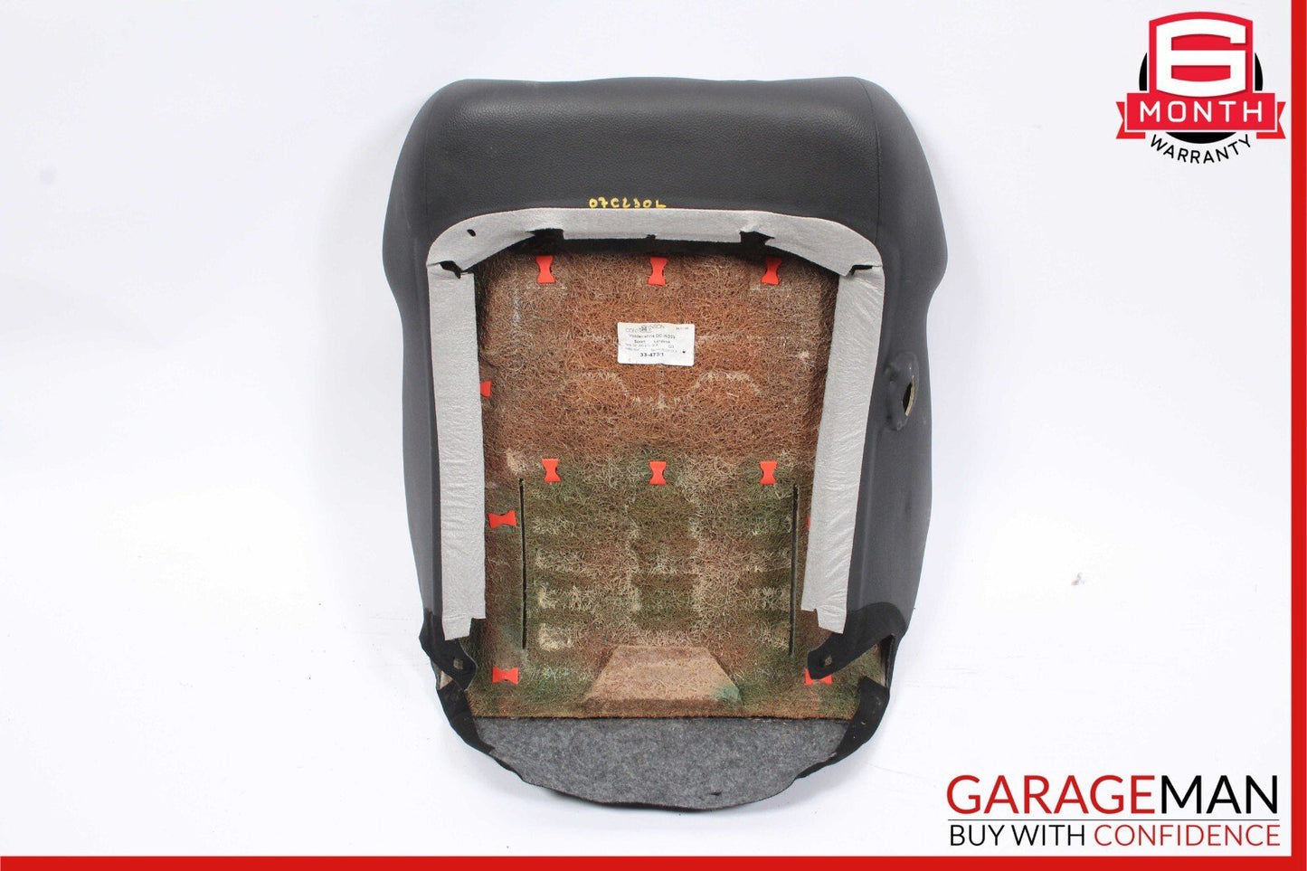 05-07 Mercedes W203 C230 C350 Front Left Driver Top Upper Seat Cushion Black OEM