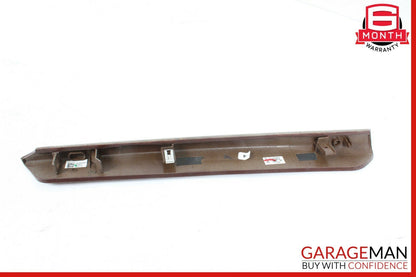 10-16 Mercedes W212 E350 E400 E500 Left Side Center Console Trim Strip Wood OEM