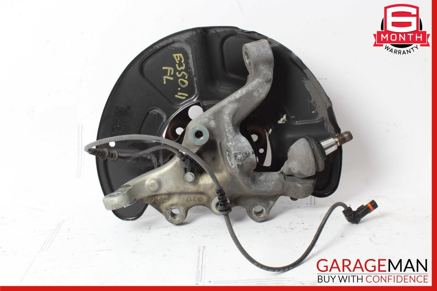 10-16 Mercedes W212 E350 Front Left Side Wheel Spindle Knuckle Hub Bearing OEM