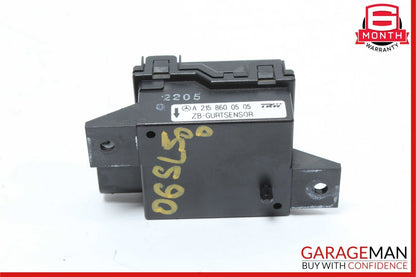 00-14 Mercedes R230 SL500 CL55 AMG Seat Belt Tension Sensor 2158600505 OEM