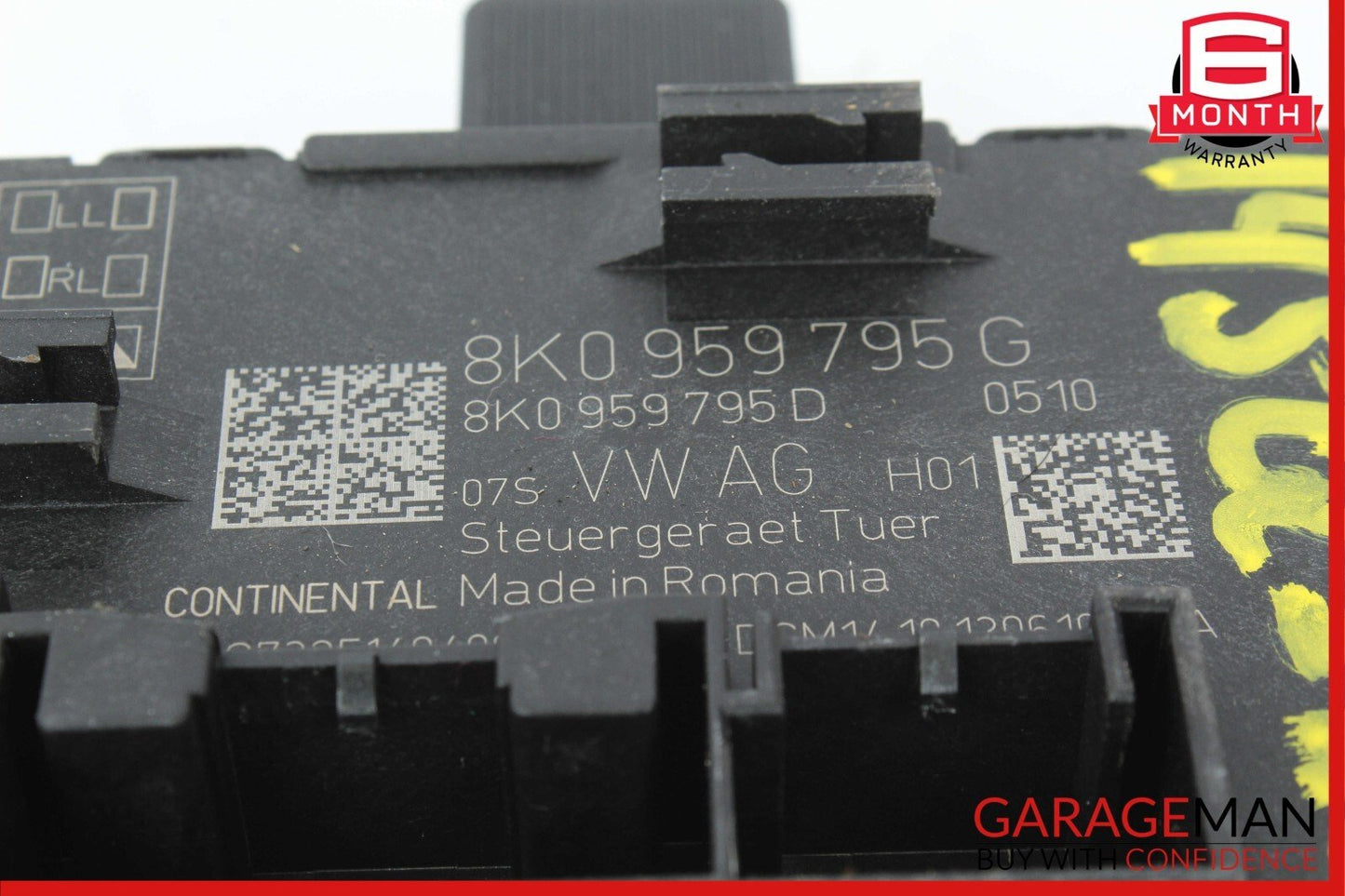 14-17 Audi Q5 SQ5 Rear Left Driver Side Door Control Module OEM