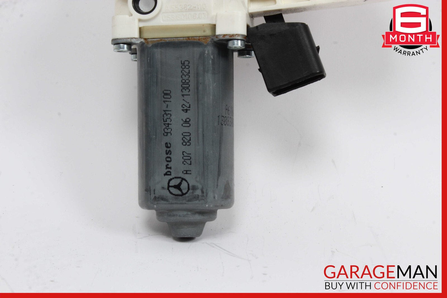 10-20 Mercedes W207 E350 Rear Right Window Regulator Motor 2078200642 OEM
