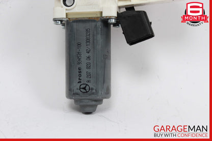 10-20 Mercedes W207 E350 Rear Right Window Regulator Motor 2078200642 OEM