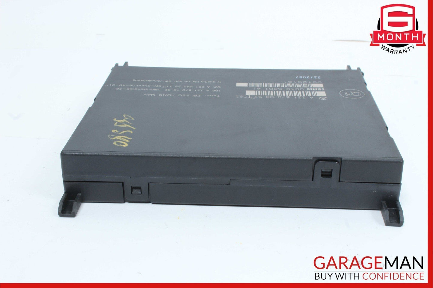 07-13 Mercedes W221 S550 S600 Rear Seat Control Unit Module 2218700992 OEM