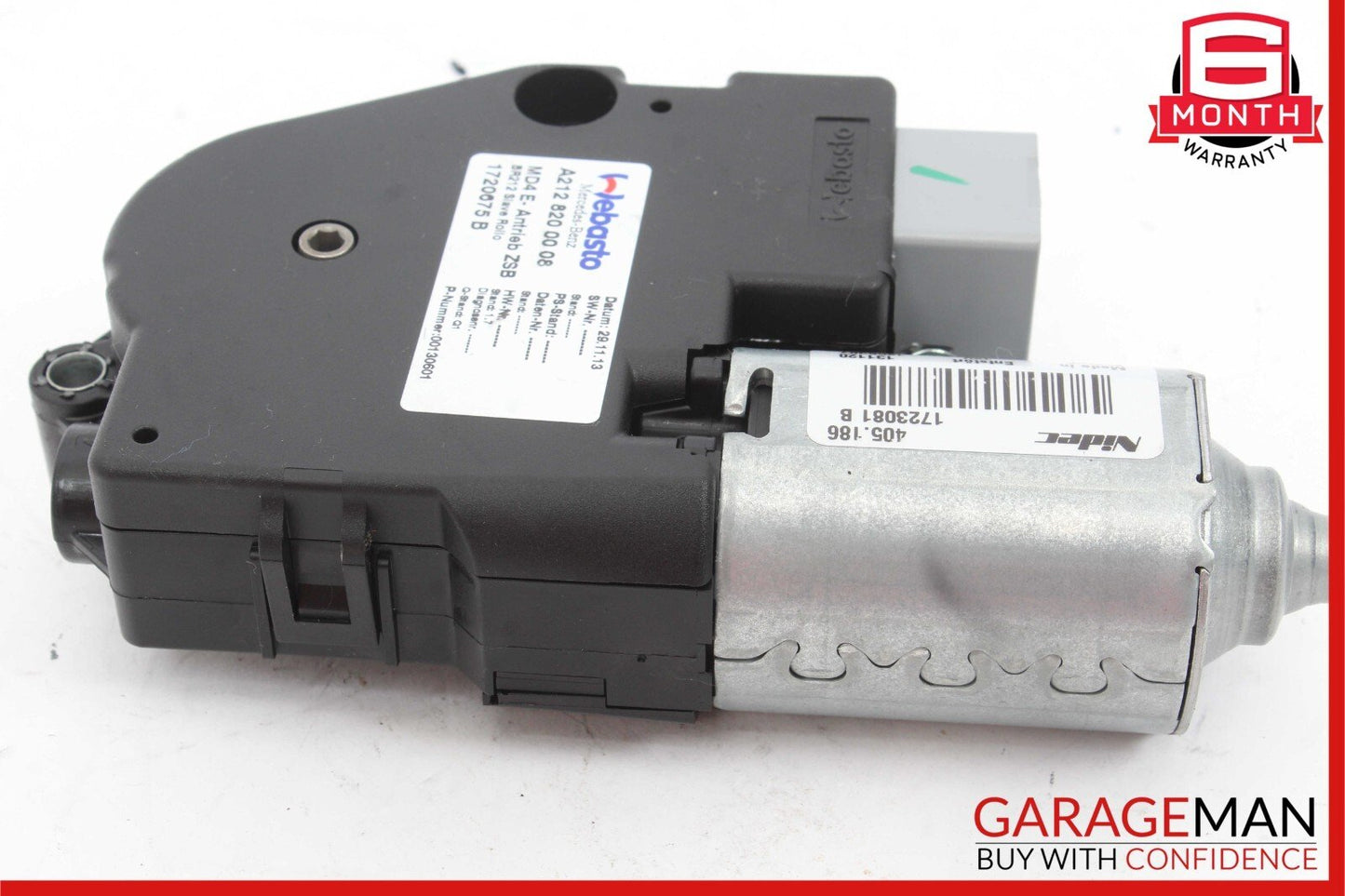 10-17 Mercedes W204 C250 E350 C350 Roof Sun Shade Screen Roller Blind Motor OEM