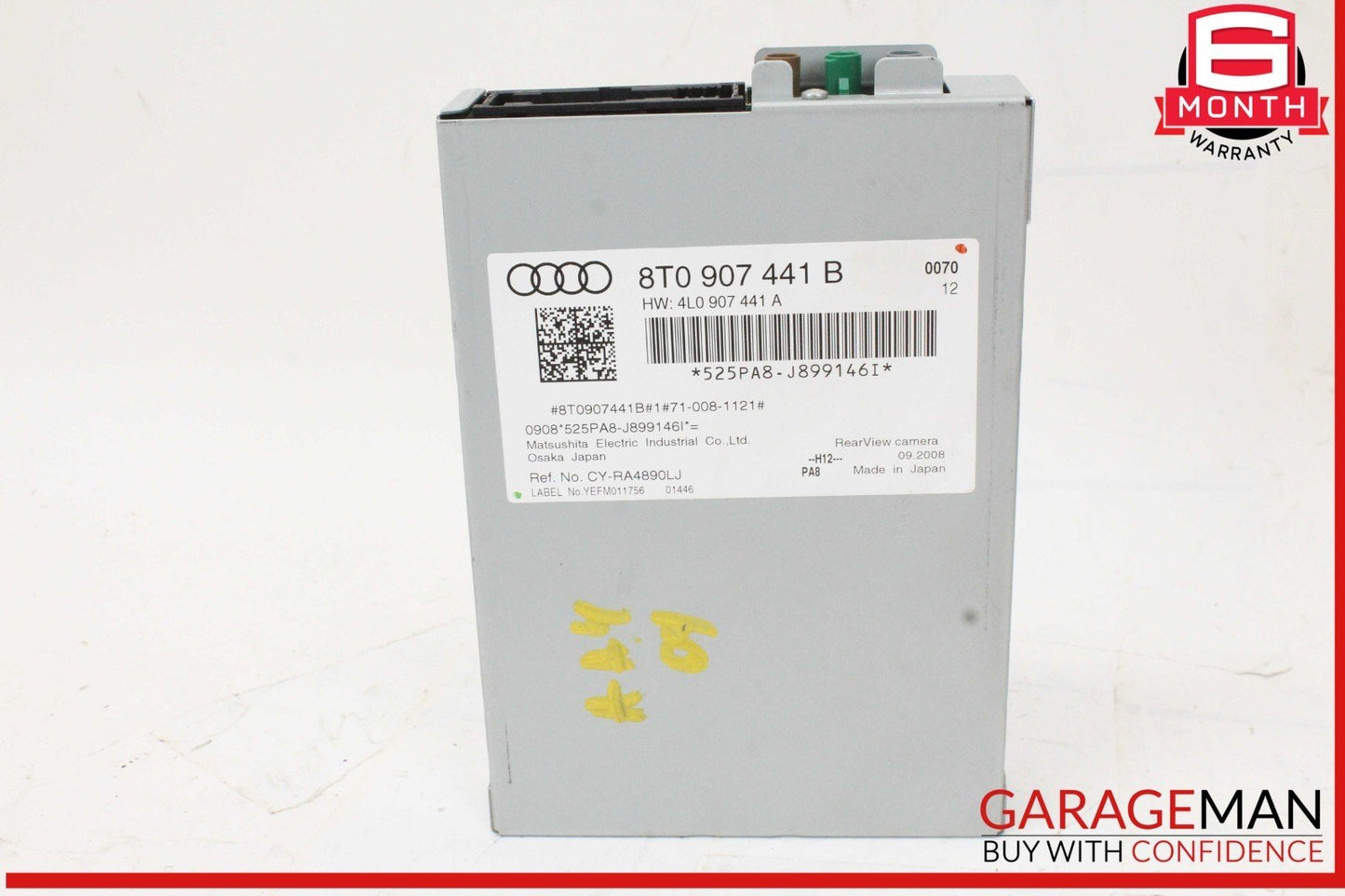 09-16 Audi A4 A5 S4 S5 Rear View Back Up Camera Control Module Unit OEM