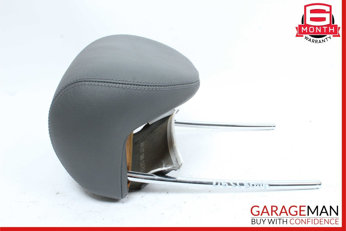 03-08 Mercedes R230 SL500 Front Left / Right Seat Headrest Head Rest Gray OEM